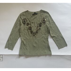 Christine Phillipe Women top with Beads